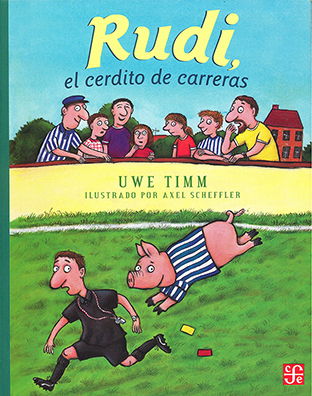 Rudi, el cerdito de carreras