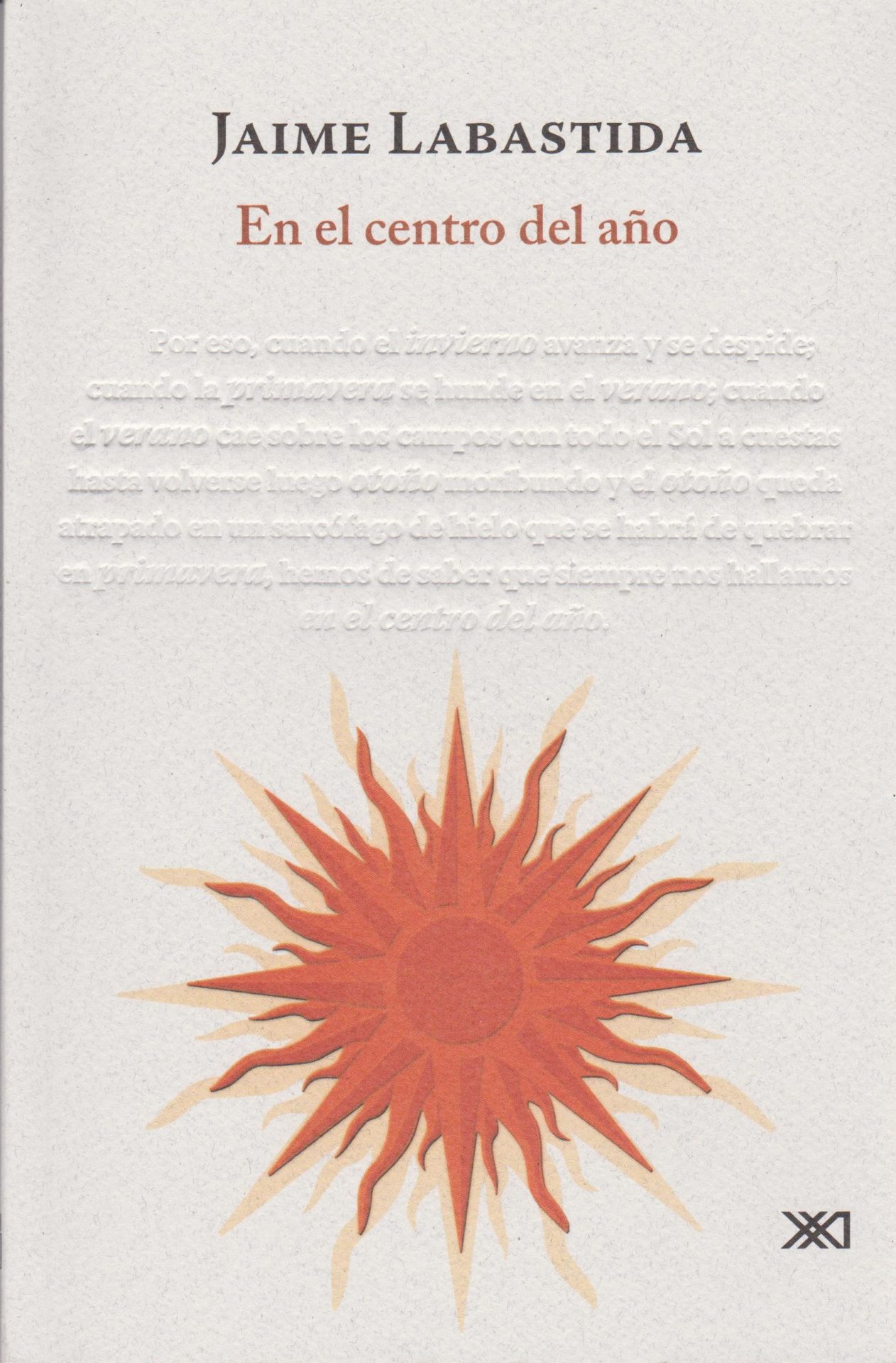 En el centro del año