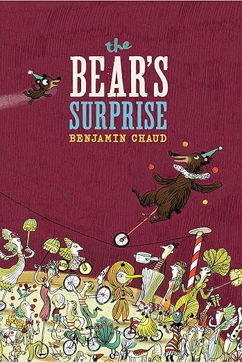 The bear's surprise