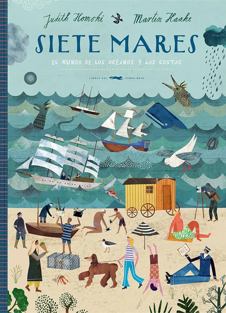 Siete mares. El libro de los oceanos y las costas